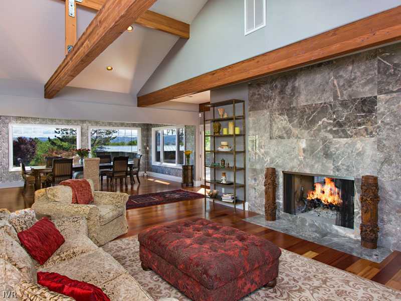 3540 Frost Lane Reno, NV 89511 - Photo 4 of 9 a living room with furniture and a fireplace
