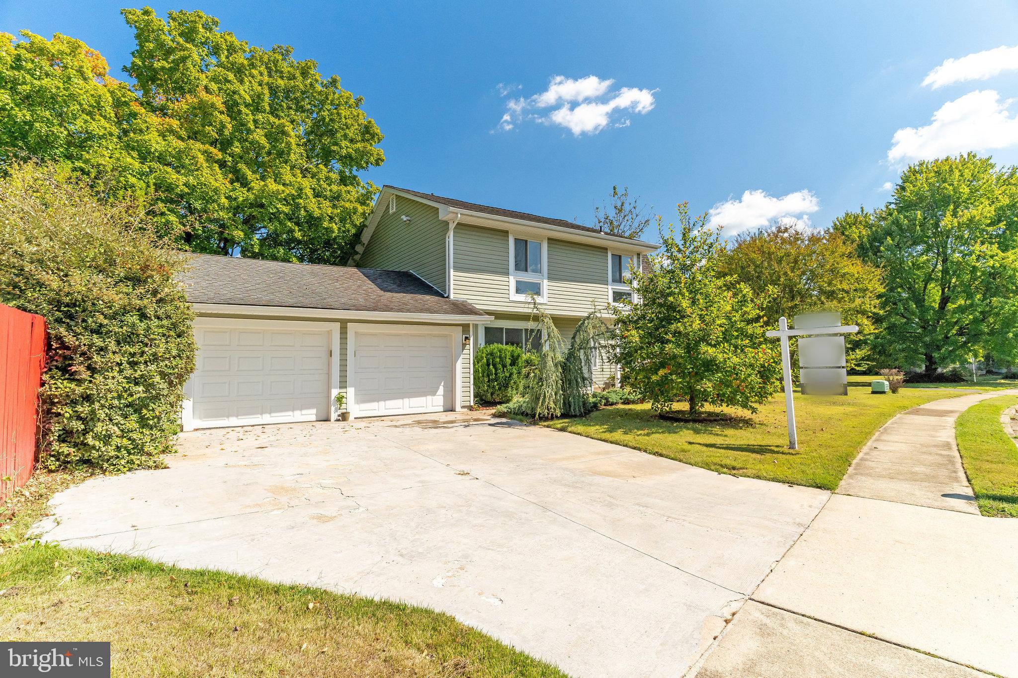 a house view with a outdoor space