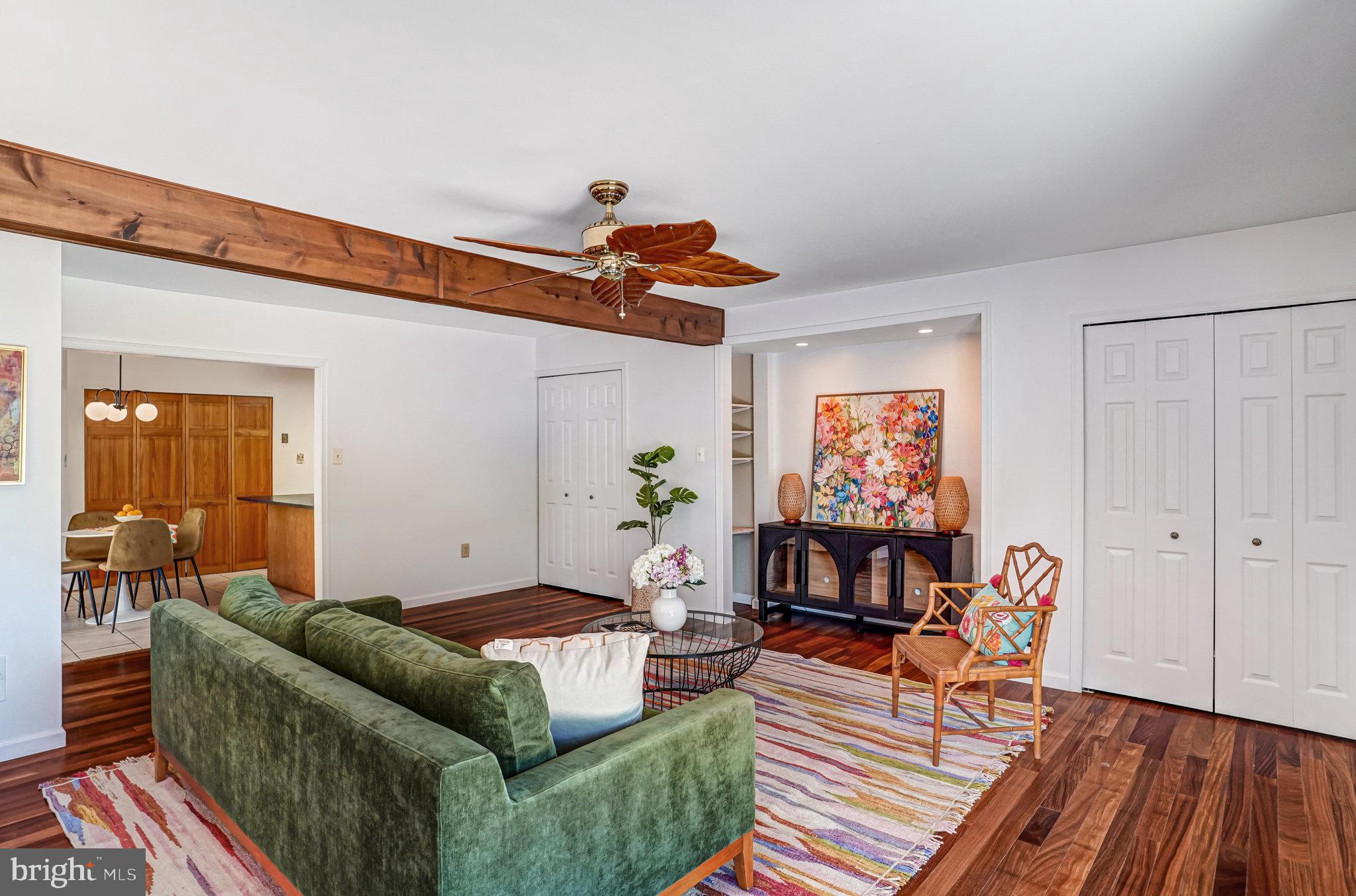 7709 Brandon Way Manassas, VA 20109 - Photo 17 of 40 a living room with furniture and wooden floor