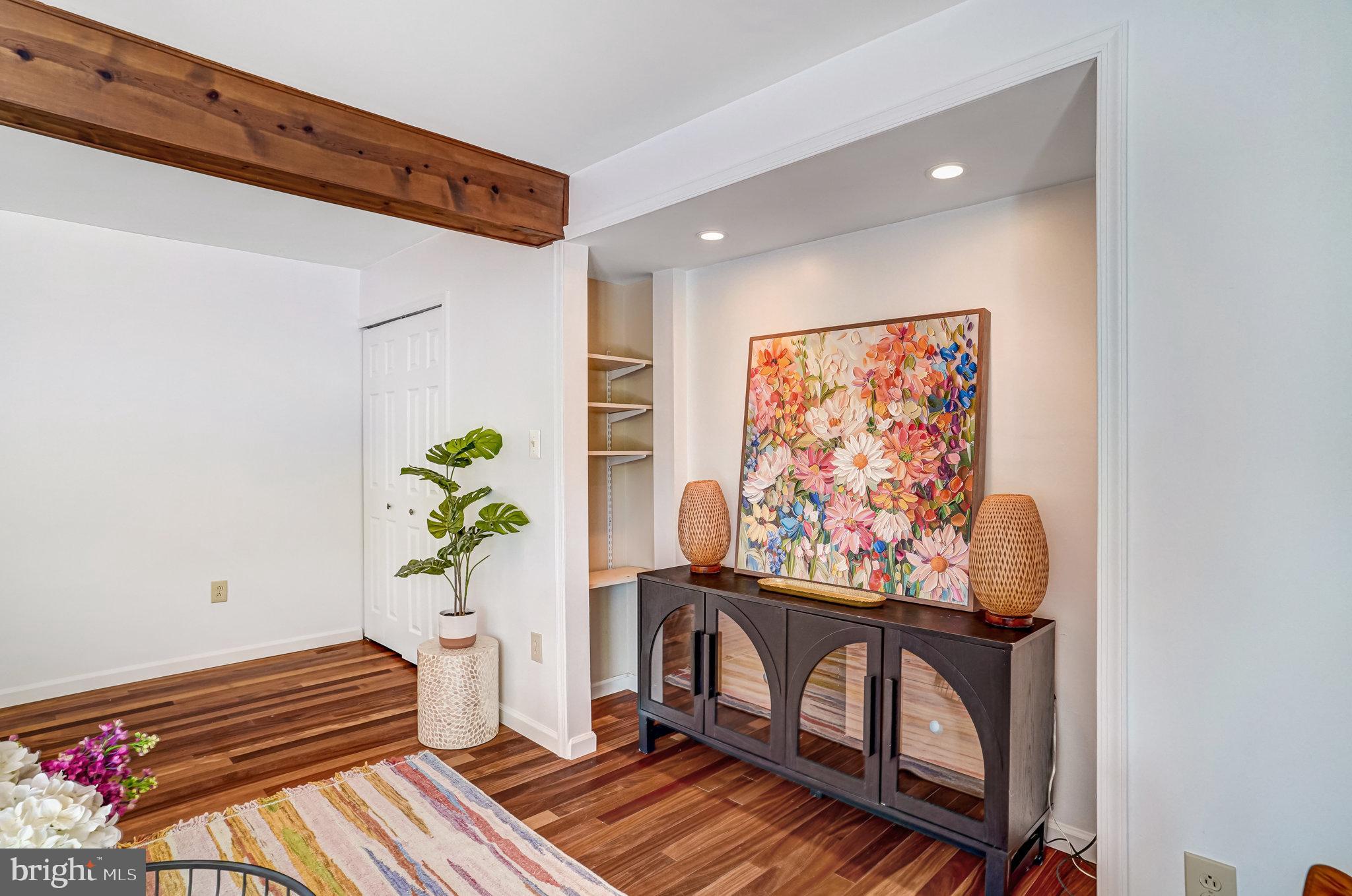 7709 Brandon Way Manassas, VA 20109 - Photo 18 of 40 a view of an entryway with wooden floor