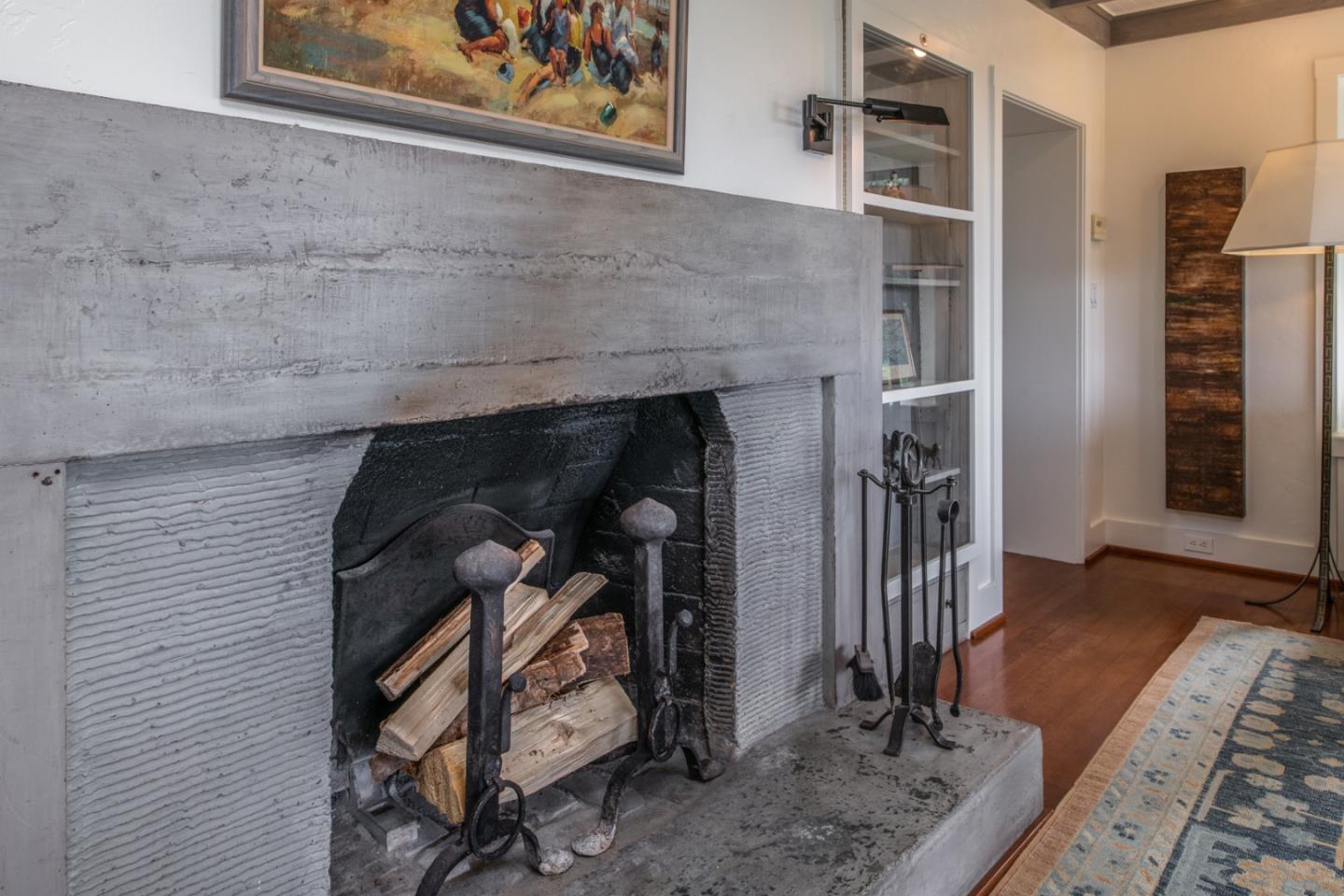 112 Pine Way Carmel Highlands, CA 93923 - Photo 11 of 33 a view of a livingroom with wooden floor and closet