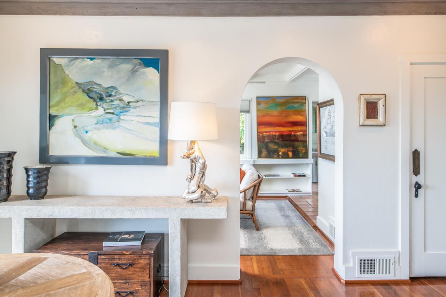 112 Pine Way Carmel Highlands, CA 93923 - Photo 13 of 33 a living room with furniture and a painting on the wall