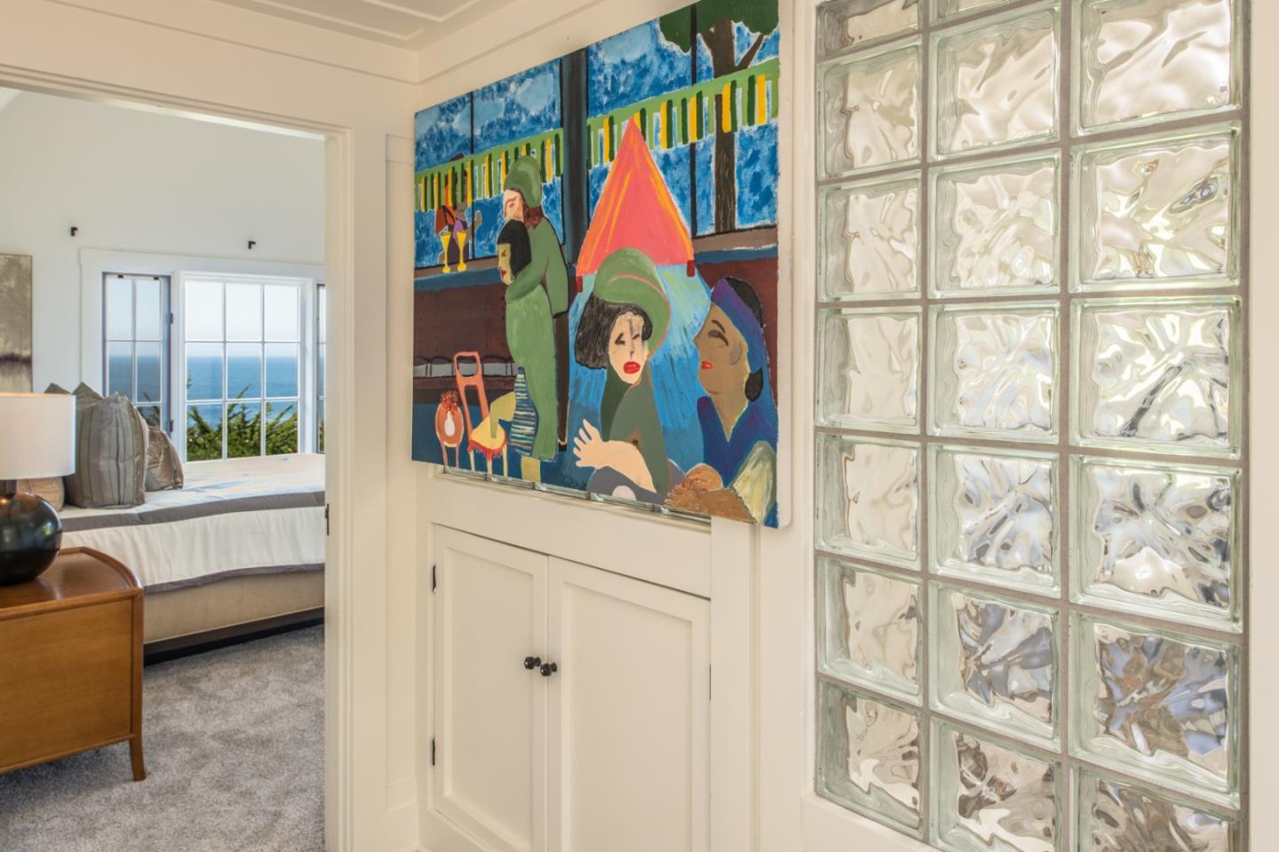 112 Pine Way Carmel Highlands, CA 93923 - Photo 24 of 33 a view of front door with furniture and garden