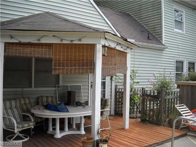 4557 Edgar Road Sophia, NC 27350 - Photo 6 of 16 Exterior Back. Gazebo and deck off the pool area.