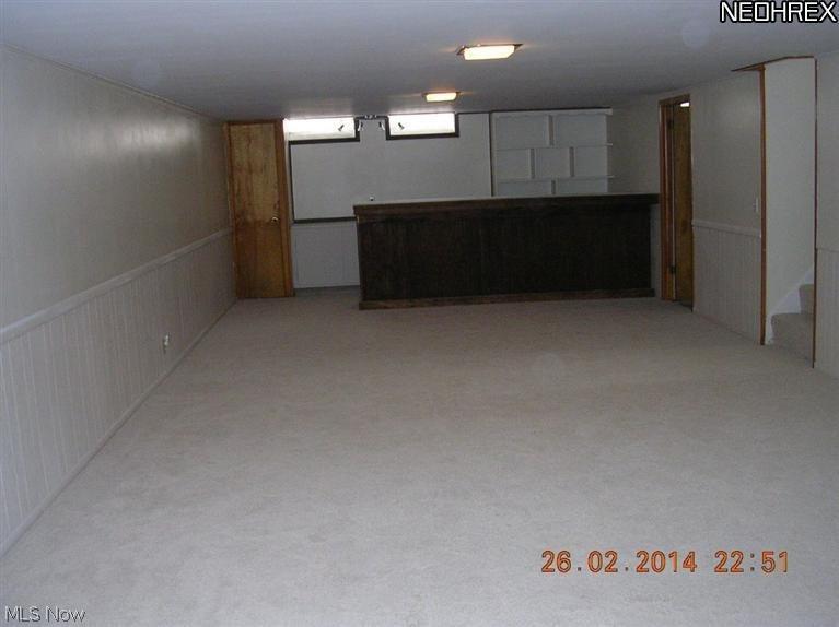 9201 Reichert Road Parma, OH 44130 - Photo 10 of 11 basement rec room is freshly painted from top to bottom and brand new carpet installed Feb. 2014. What a great space for entertaining.