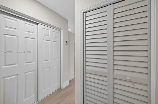 a view of walk in closet