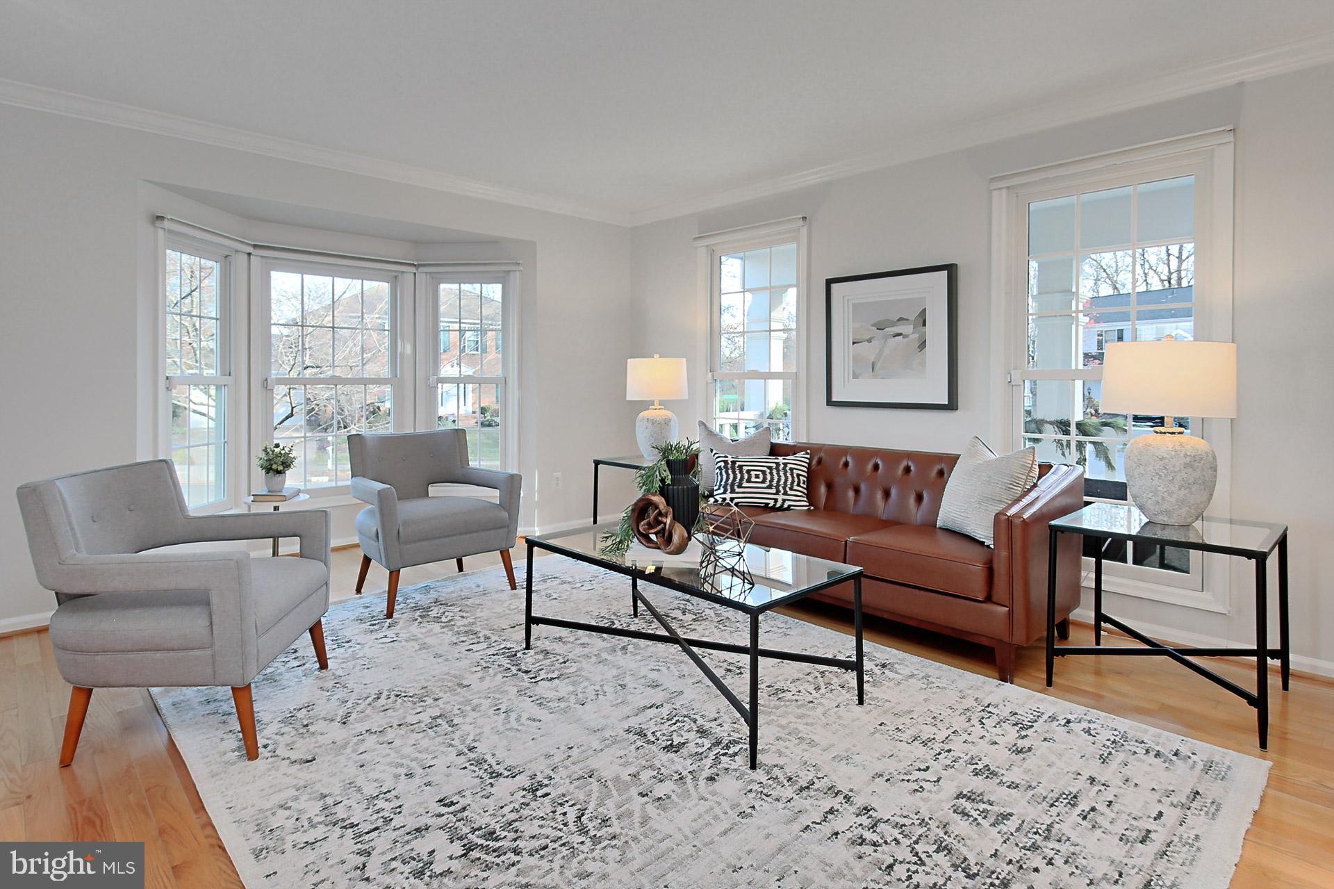 12584 Rock Ridge Road Herndon, VA 20170 - Photo 2 of 28 To the Right is the Living Room w/ Bay Window