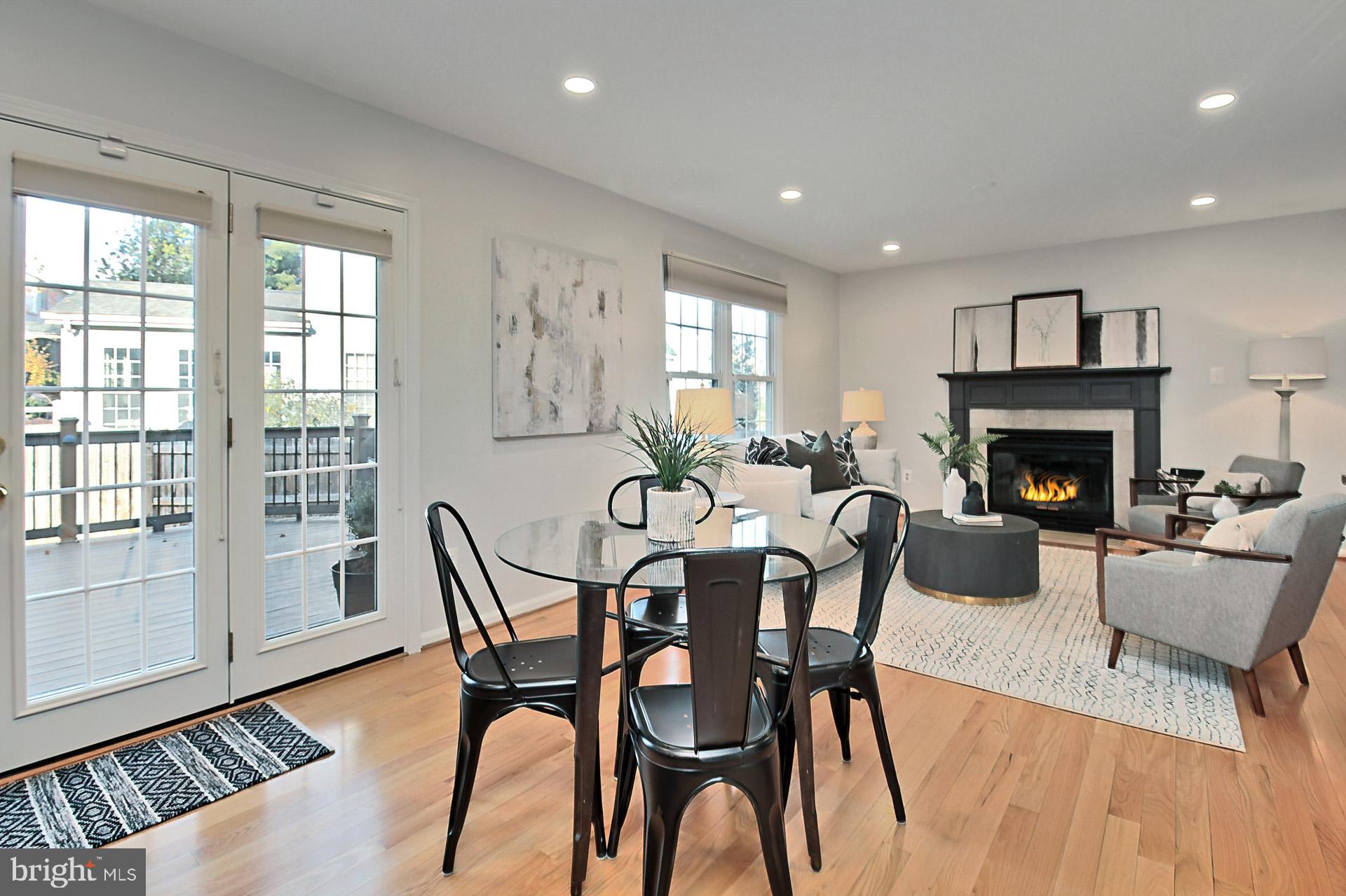 12584 Rock Ridge Road Herndon, VA 20170 - Photo 7 of 28 Full Views into the Great Room + Access to Deck