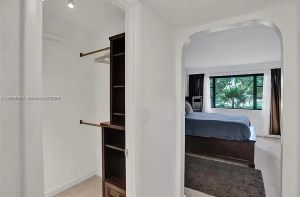 a view of walk in closet