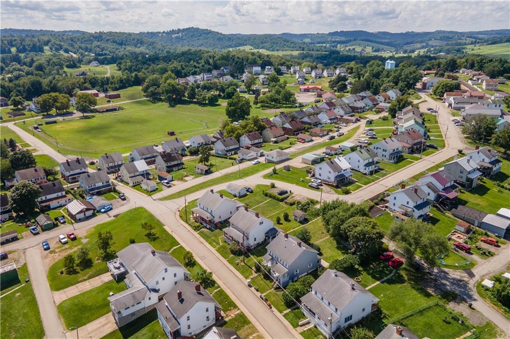 11 Madison Street Cokeburg, PA 15324 - Photo 6 of 35 an aerial view of residential houses with outdoor space
