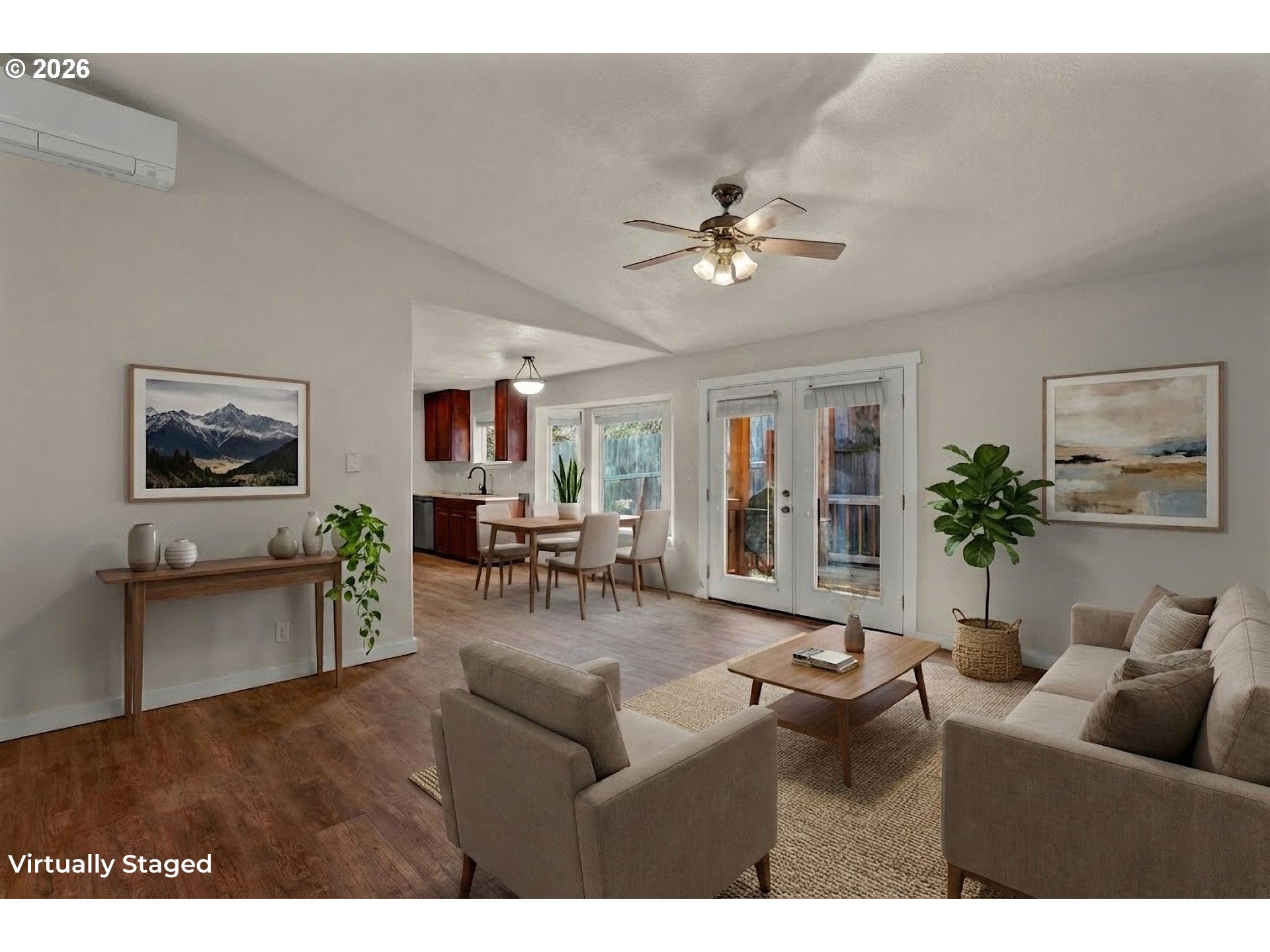76554 Bobbe Way Oakridge, OR 97463 - Photo 5 of 47 a living room with furniture and a wooden floor