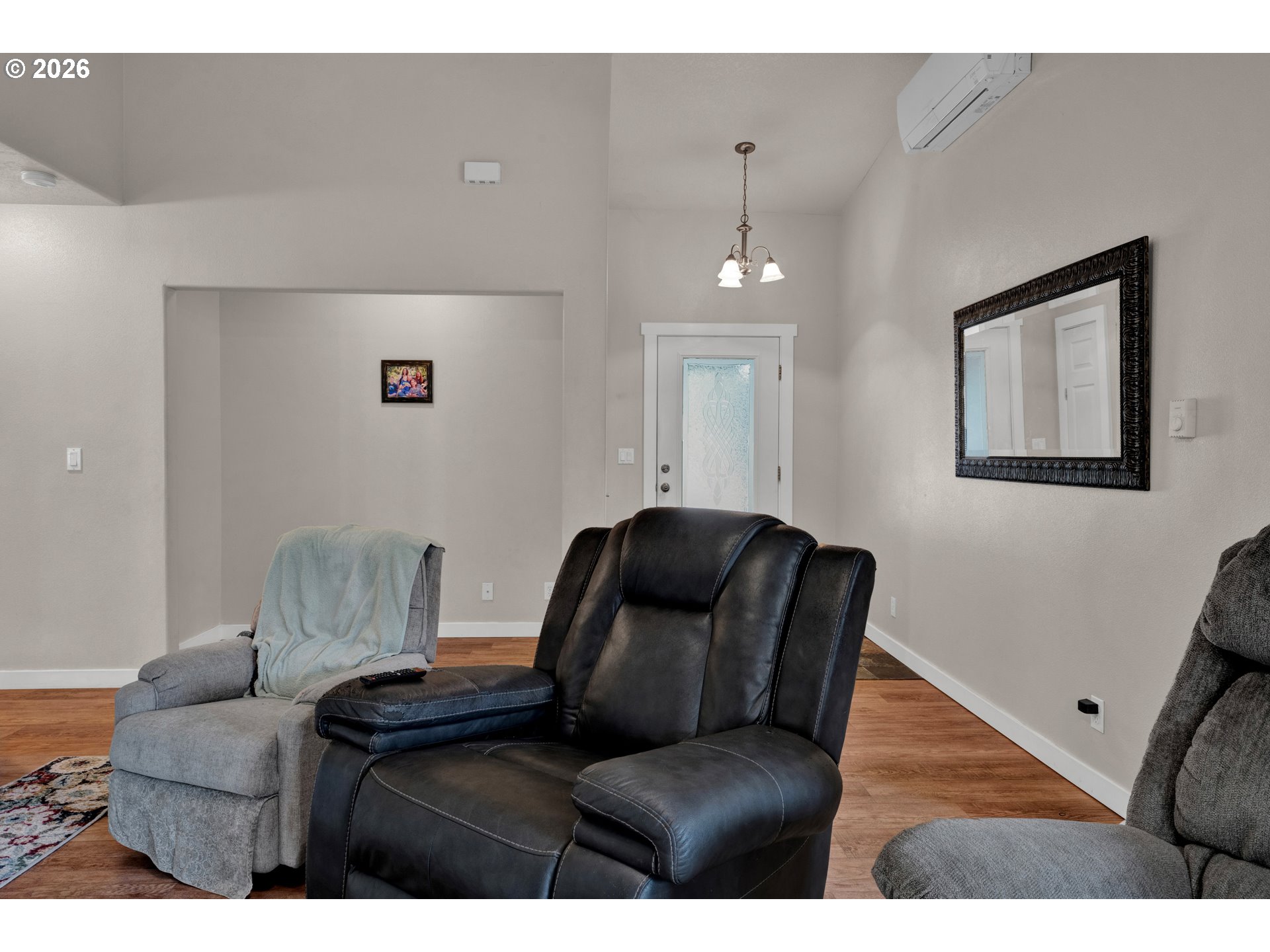 76554 Bobbe Way Oakridge, OR 97463 - Photo 6 of 47 a living room with furniture and a ceiling fan
