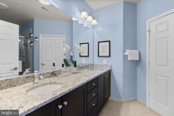 a bathroom with a shower and toilet