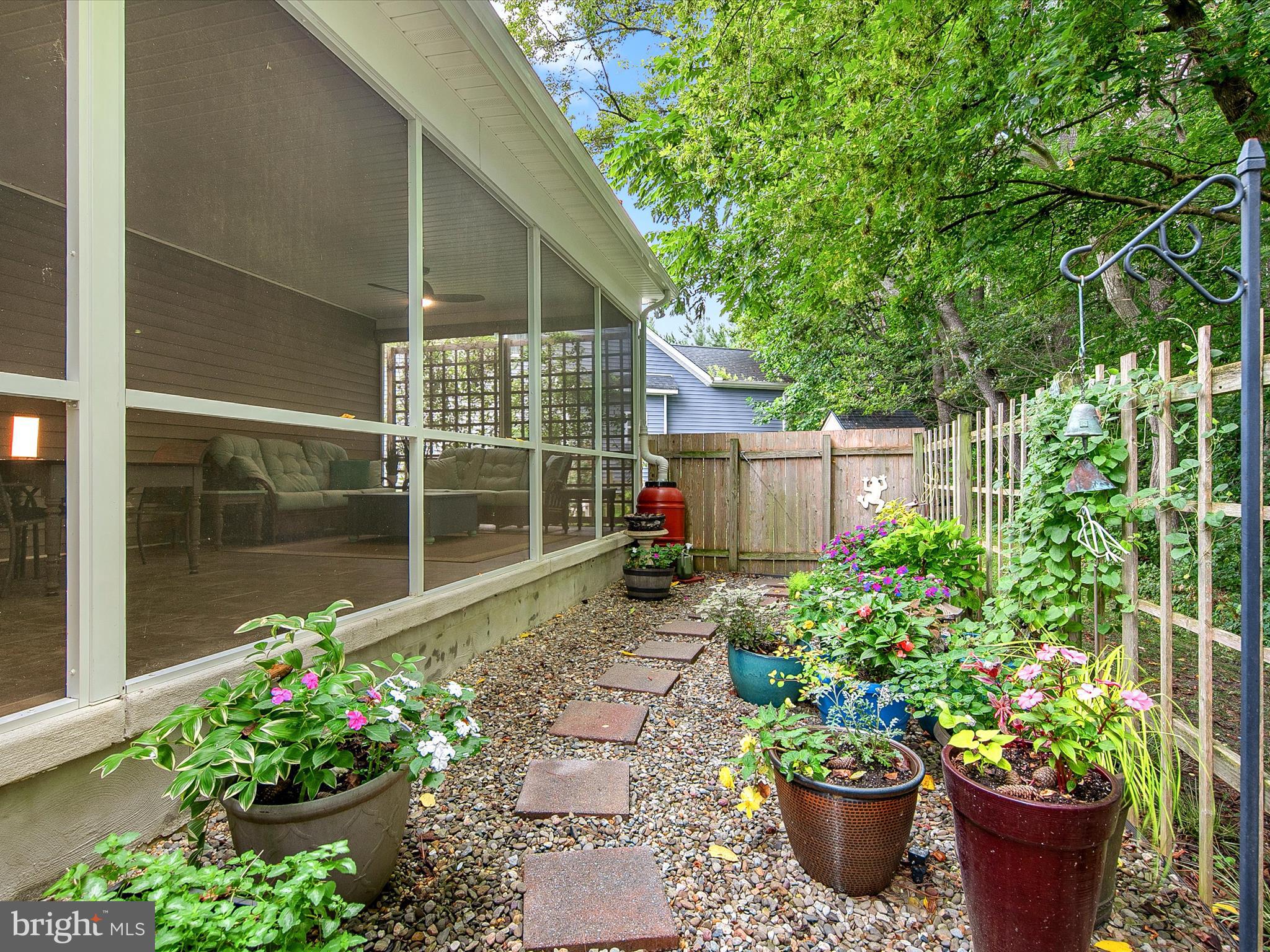 303 Valley Road Milton, DE 19968 - Photo 31 of 72 Fenced Rear Yard & Gardens