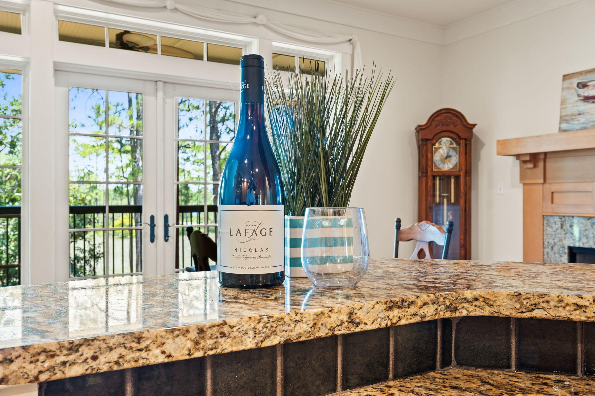 1112 Prospect Promenade, Unit 201 Panama City Beach, FL 32413 - Photo 15 of 43 a view of living room kitchen with furniture and window