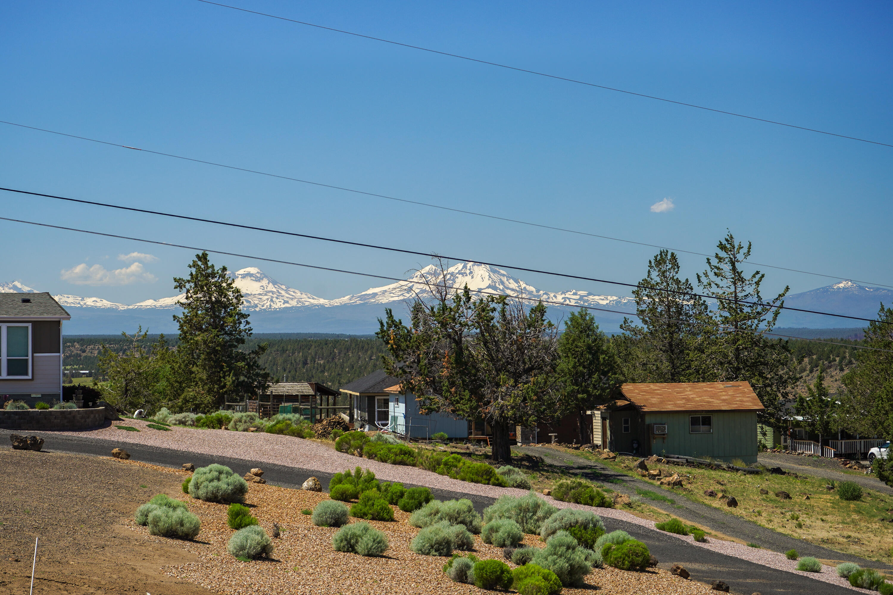 9403 Southwest Panorama Road Terrebonne, OR 97760 - Photo 4 of 51 View of the Sisters Mountain range.