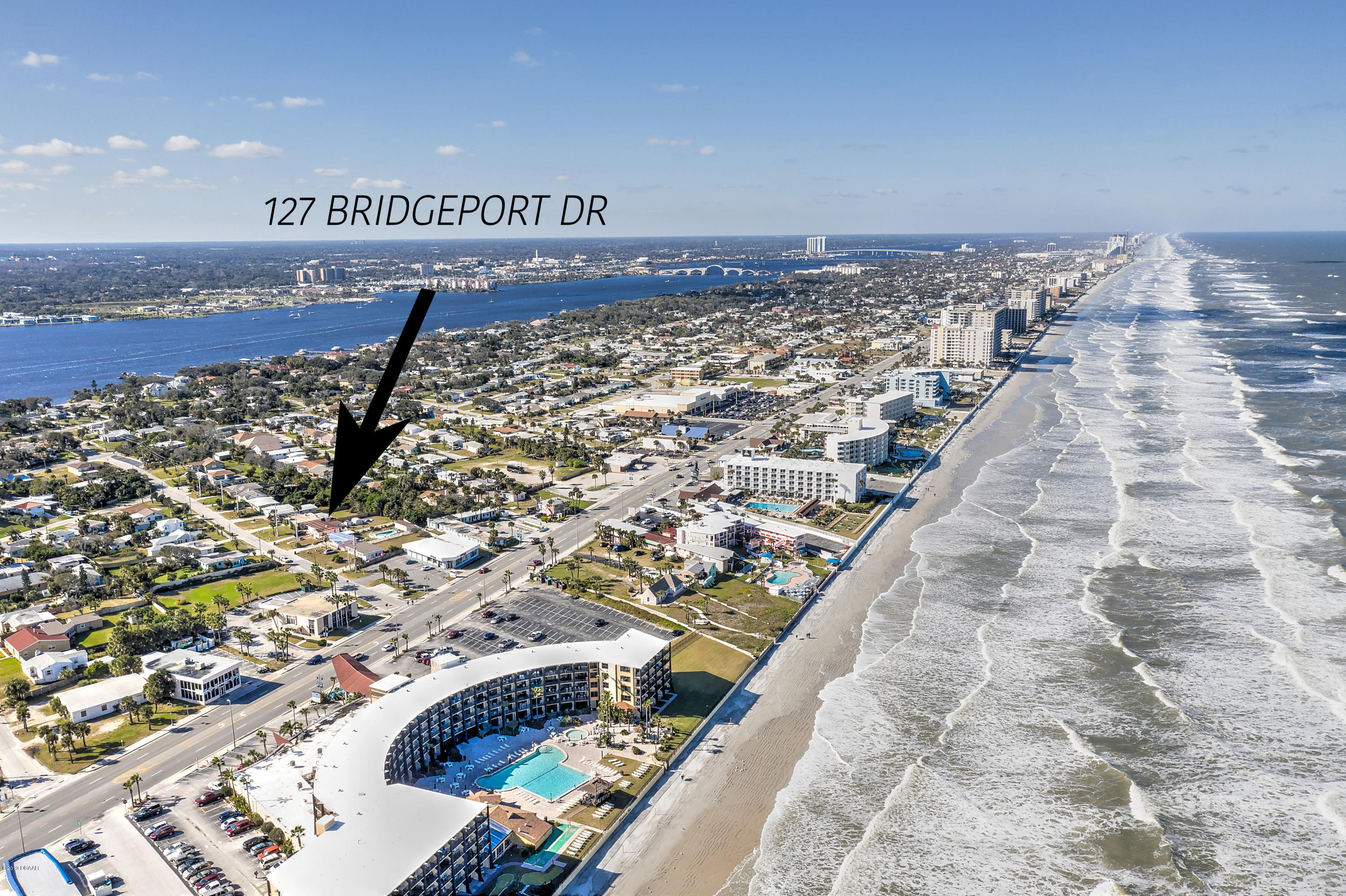 127 Bridgeport Road Daytona Beach, FL 32118 - Photo 2 of 44 S Daytona Aerials-2