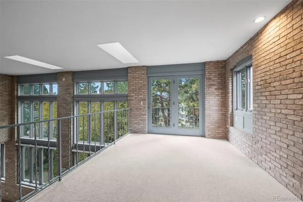 a view of a room with front door