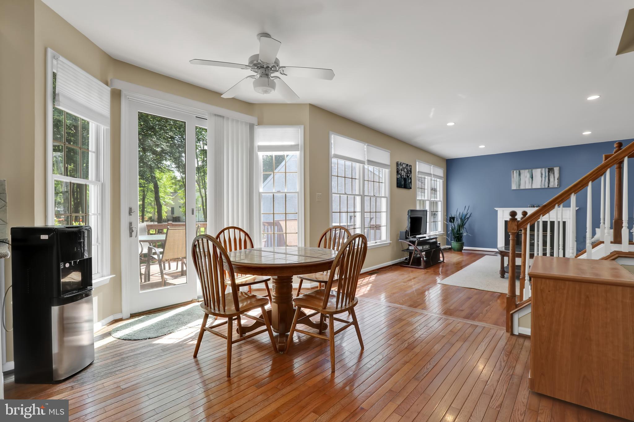 305 West Sandy Ridge Road Doylestown, PA 18901 - Photo 15 of 32 Breakfast area with door leading out to deck