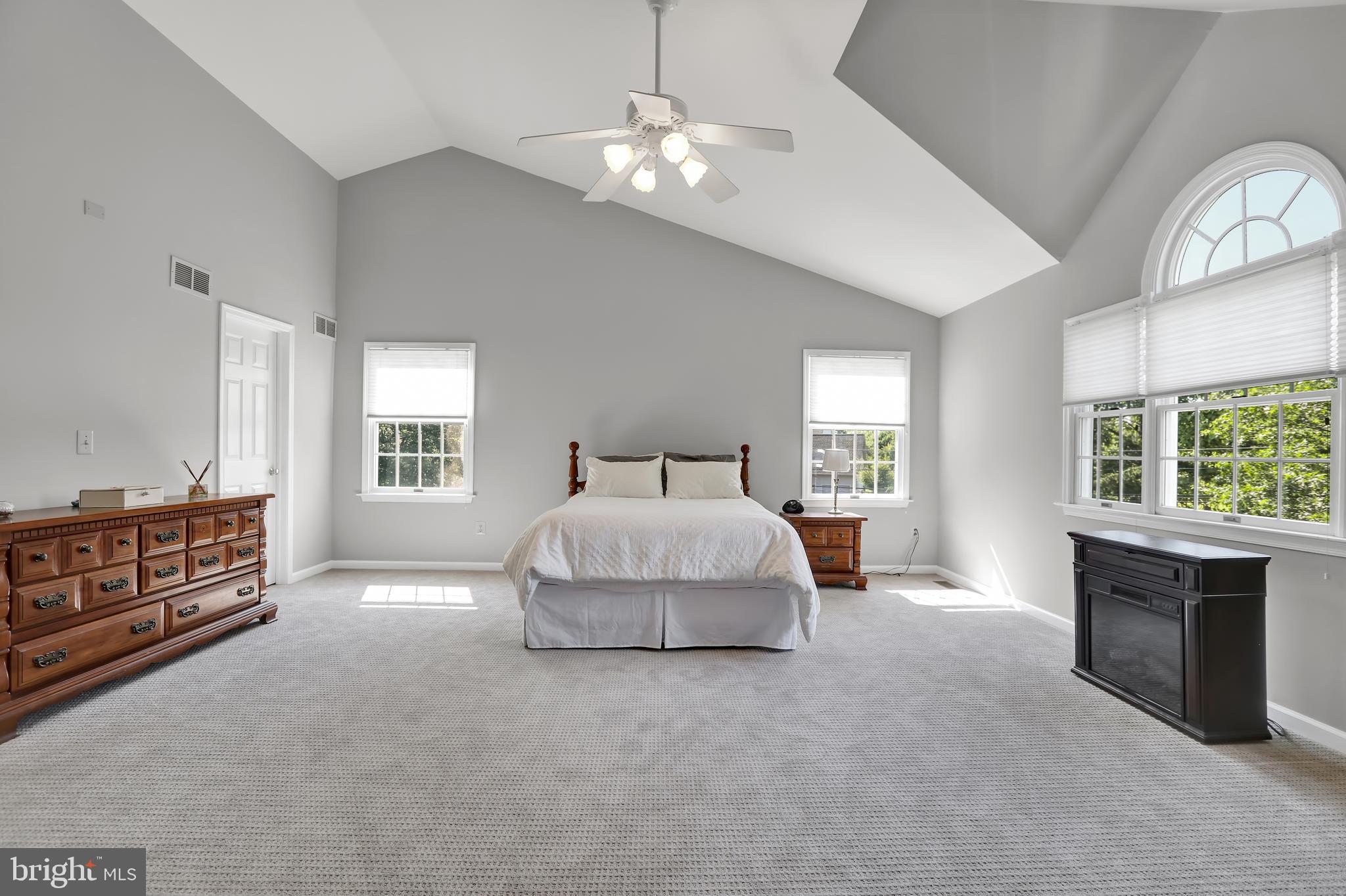 305 West Sandy Ridge Road Doylestown, PA 18901 - Photo 20 of 32 Spacious master bedroom with cathedral ceilings