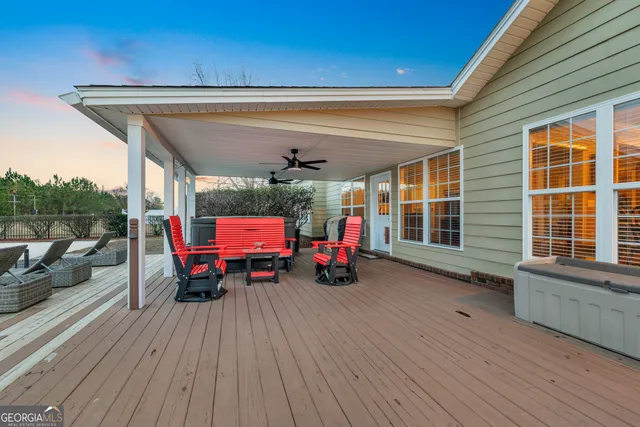 a view of a garage with a bike and white walls
