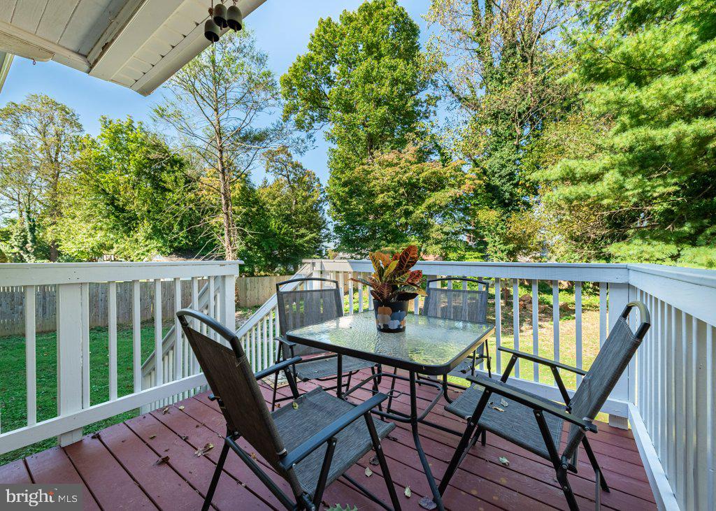 3512 St James Road Windsor Mill, MD 21244 - Photo 21 of 31 rear deck