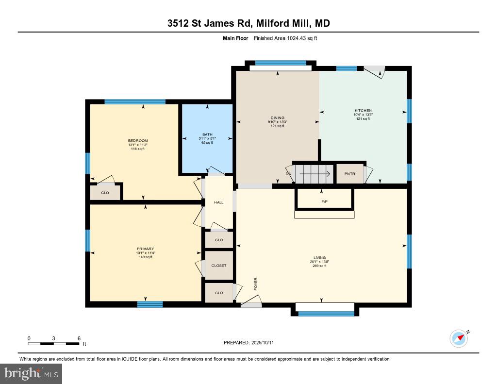 3512 St James Road Windsor Mill, MD 21244 - Photo 30 of 31 main level floor plan
