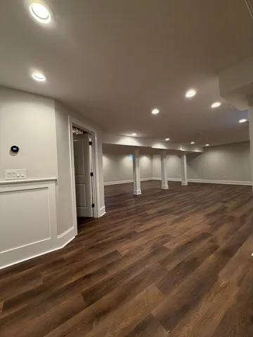 a view of empty room