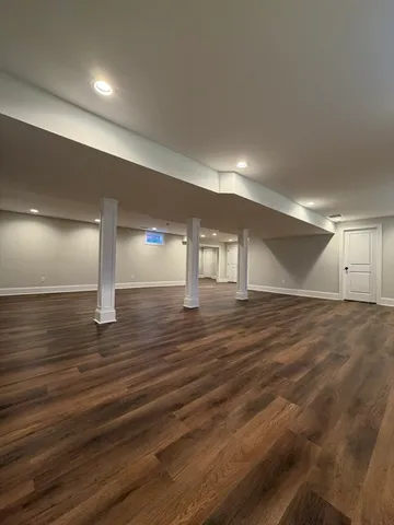 a view of empty room