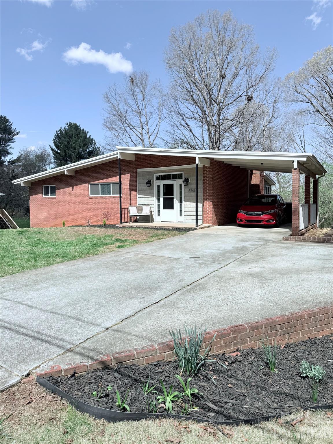 3743 Crosland Road Winston-Salem, NC 27106 - Photo 25 of 25 a view of a house with a yard