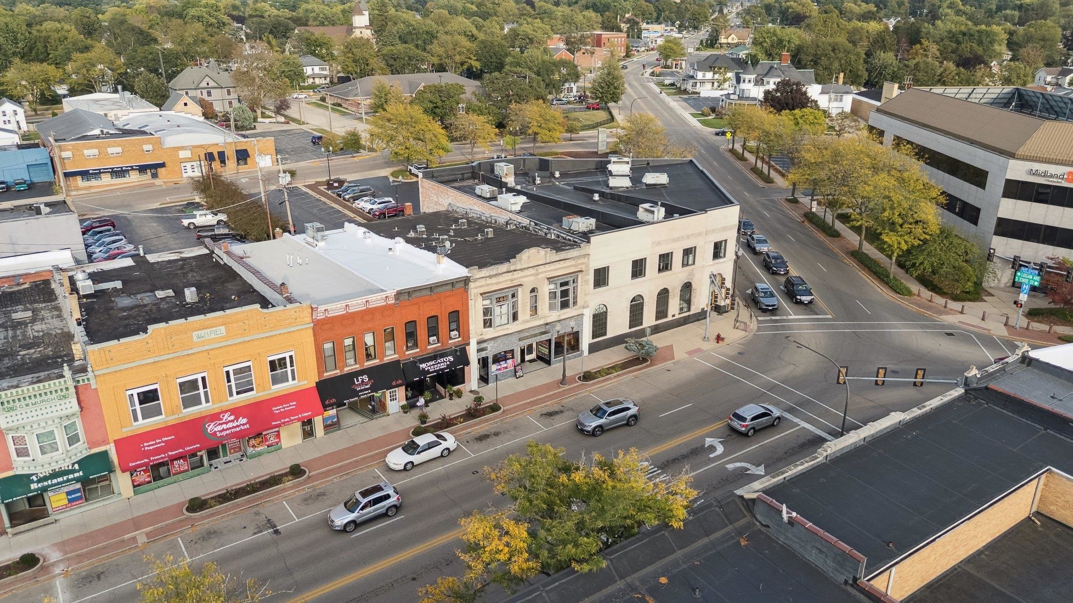 522 South State Street Belvidere, IL 61008 - Photo 55 of 67 an aerial view of a city