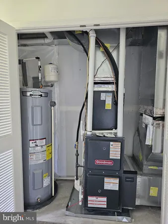 a view of storage and utility room