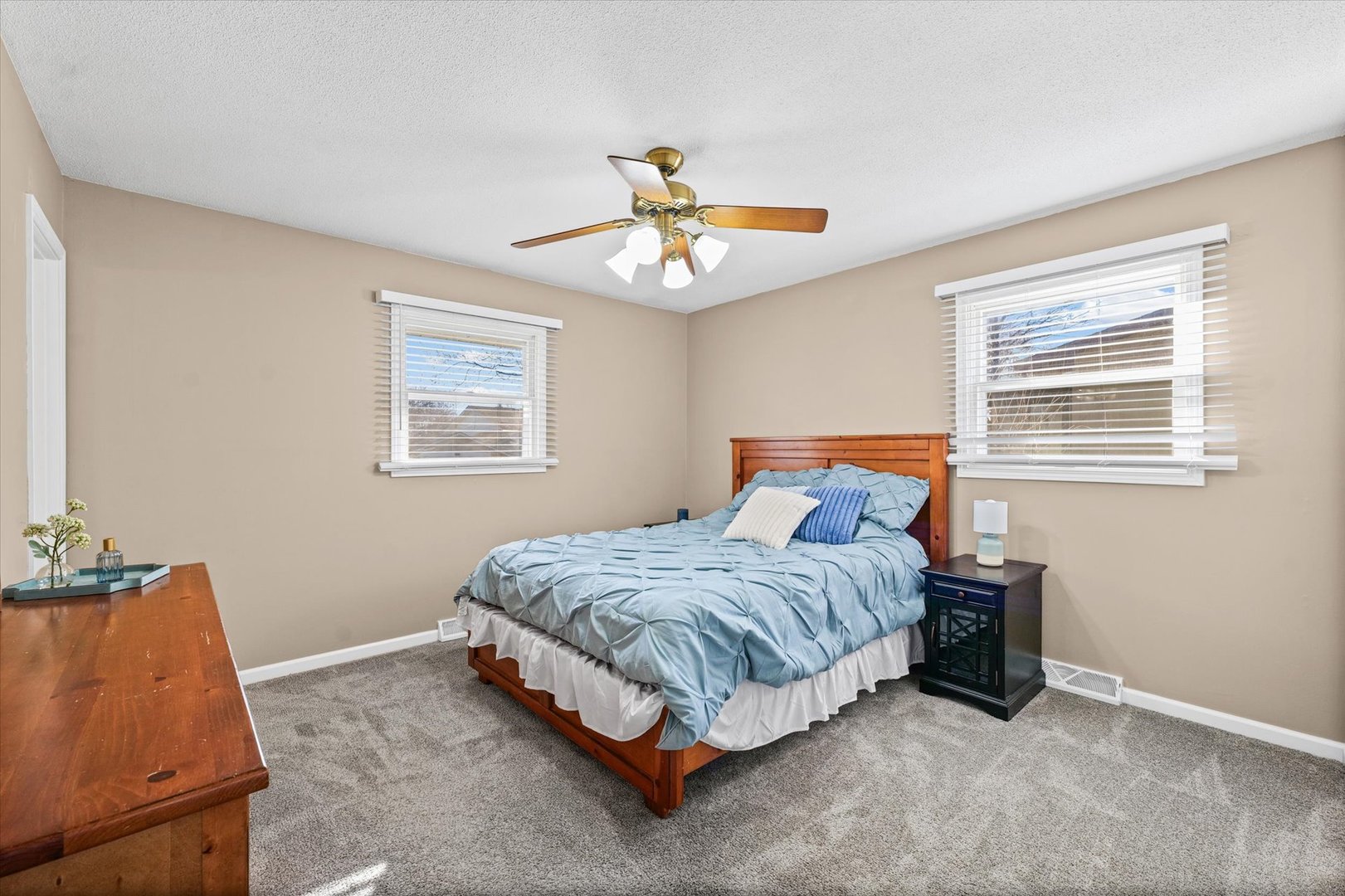 203 Valley Road Monticello, IL 61856 - Photo 13 of 25 a bedroom with a bed and a window