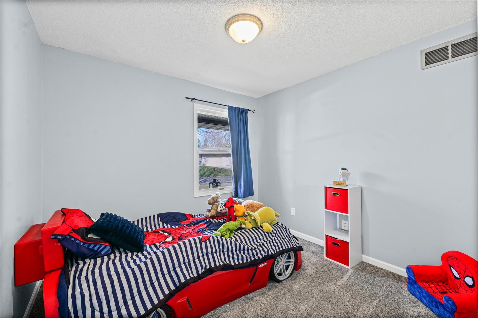 203 Valley Road Monticello, IL 61856 - Photo 19 of 25 a bedroom with a bed and a window