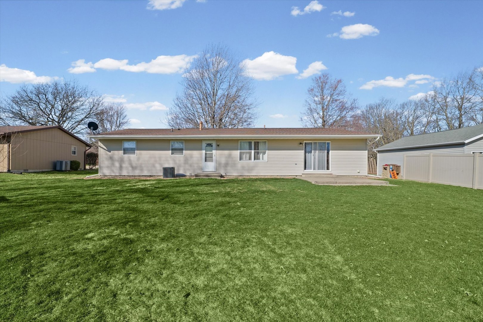 203 Valley Road Monticello, IL 61856 - Photo 23 of 25 a view of house with yard and entertaining space