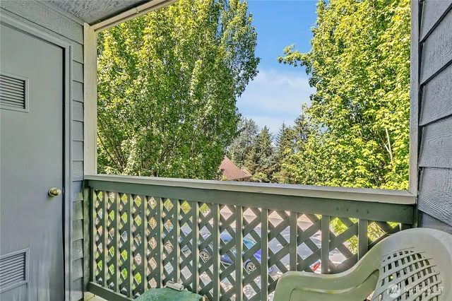 a view of outdoor space with garden