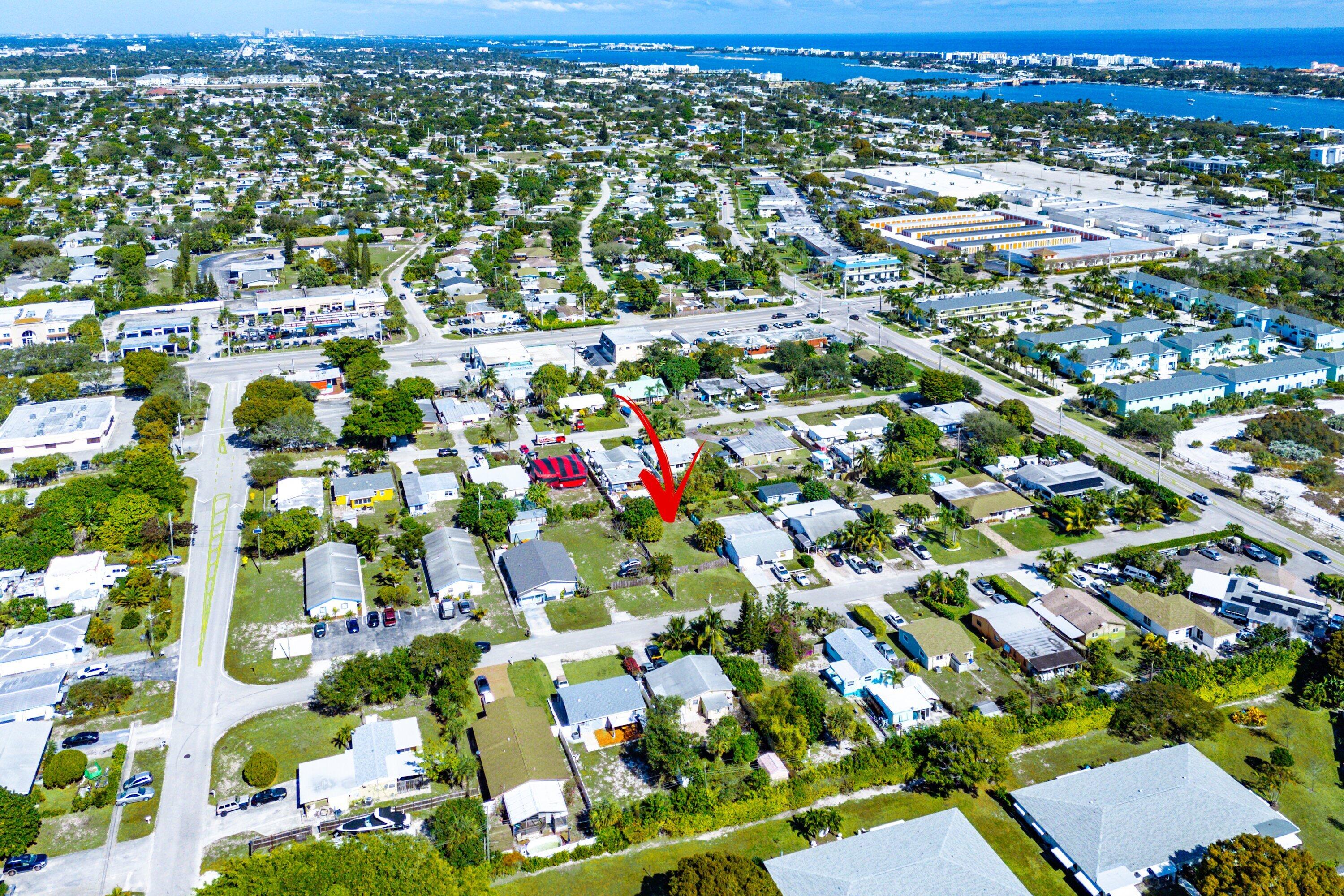 1073 Florence Road Lake Worth, FL 33462 - Photo 12 of 12 Aerial
