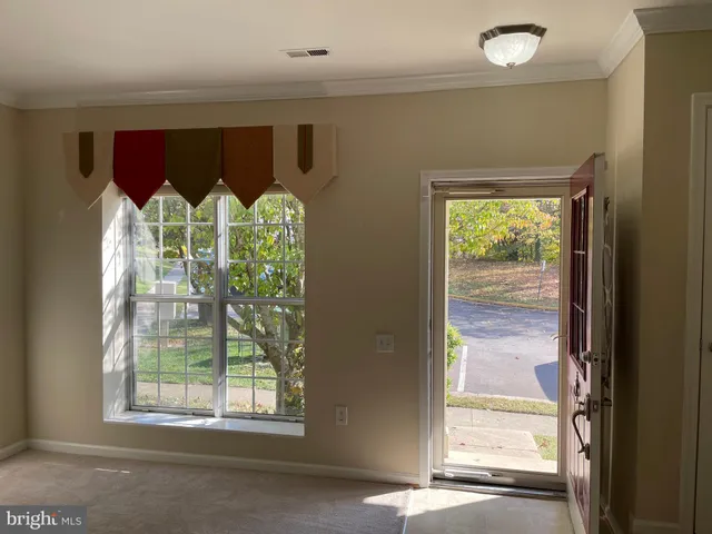 a view of front door