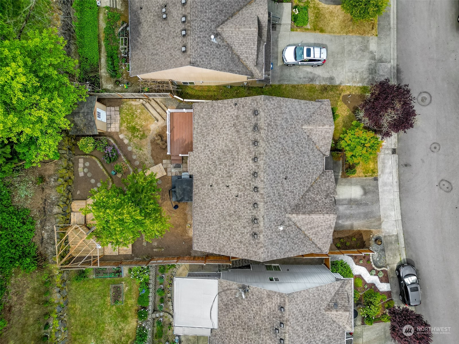 14423 Southeast 188 Way Renton, WA 98058 - Photo 2 of 40 an aerial view of a wooden house