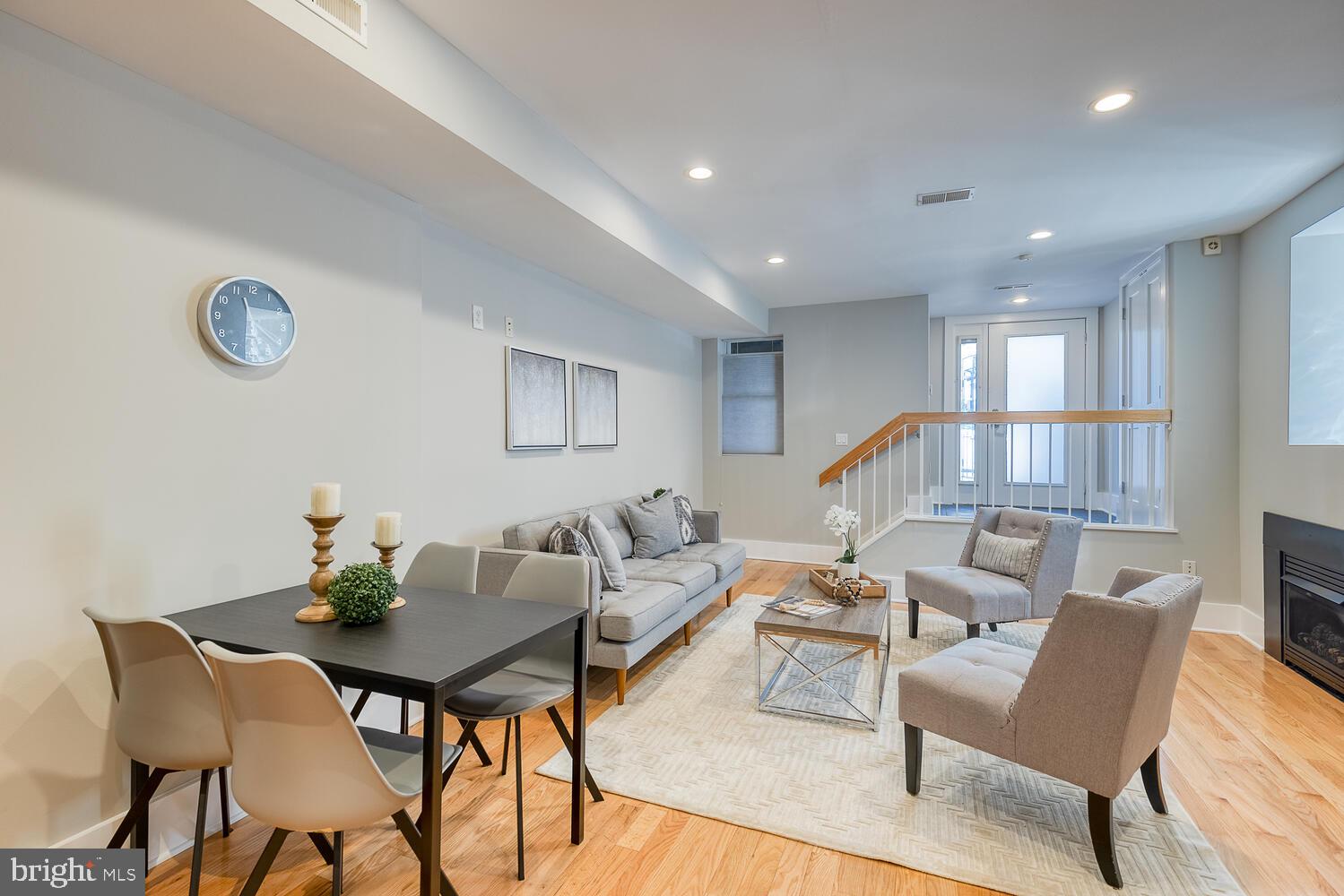 Light-filled main level living/dining room!