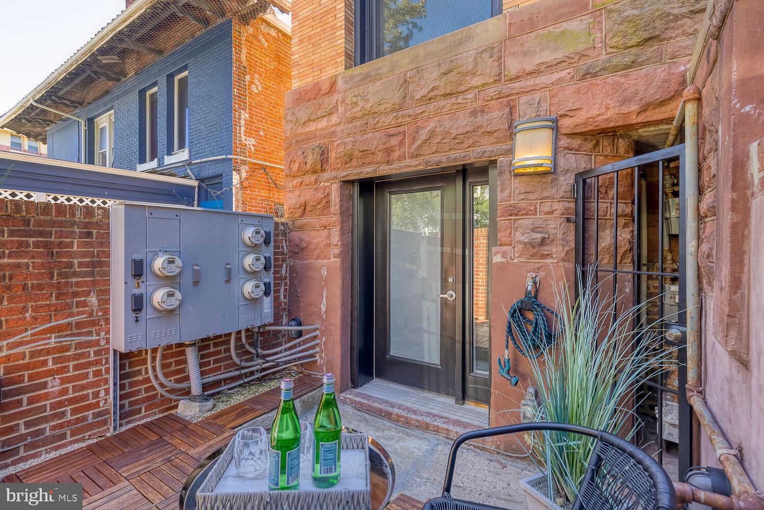 1806 Kalorama Road Northwest, Unit 1 Washington, DC 20009 - Photo 12 of 43 Private gated patio + secured private entry!