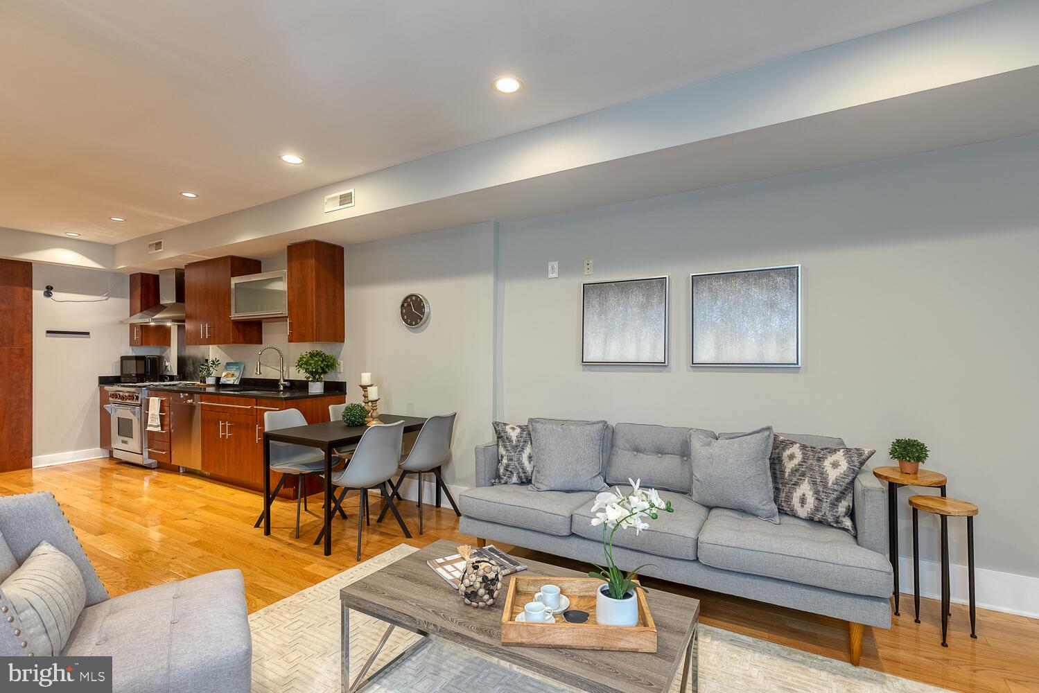 1806 Kalorama Road Northwest, Unit 1 Washington, DC 20009 - Photo 18 of 43 Light-filled main level living/dining room!