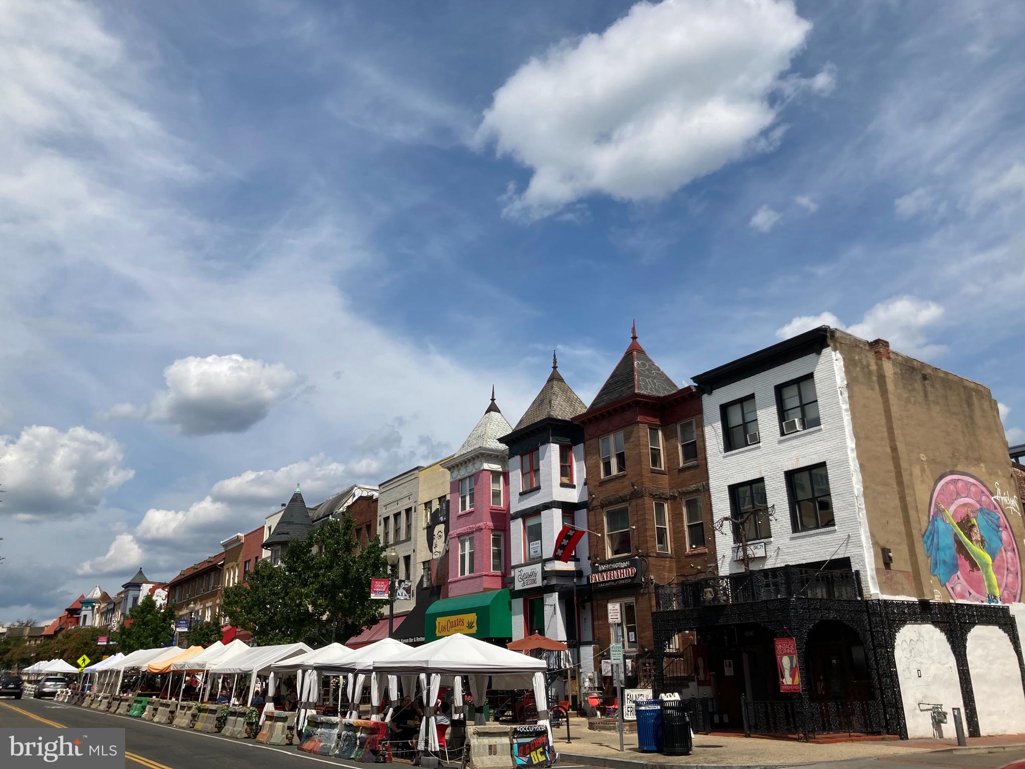 1806 Kalorama Road Northwest, Unit 1 Washington, DC 20009 - Photo 40 of 43 Minutes to Adams Morgan restaurants and shops!