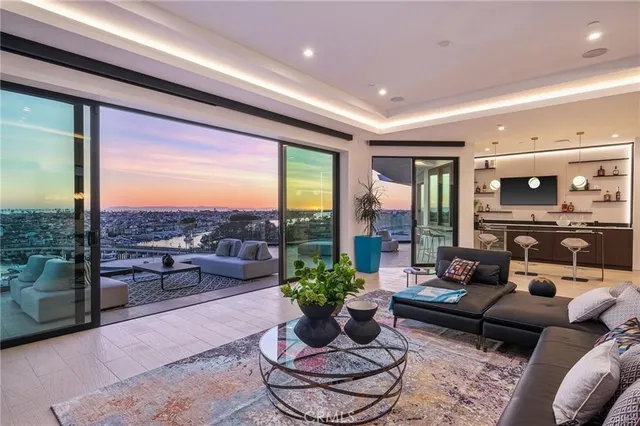 a view of yard from outdoor seating