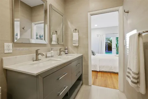 a view of a room with rack on the wall