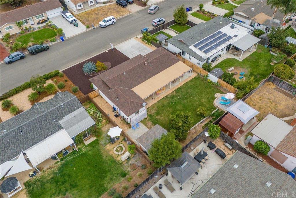 14539 Kennebunk Street Poway, CA 92064 - Photo 24 of 26 an aerial view of a house with a garden