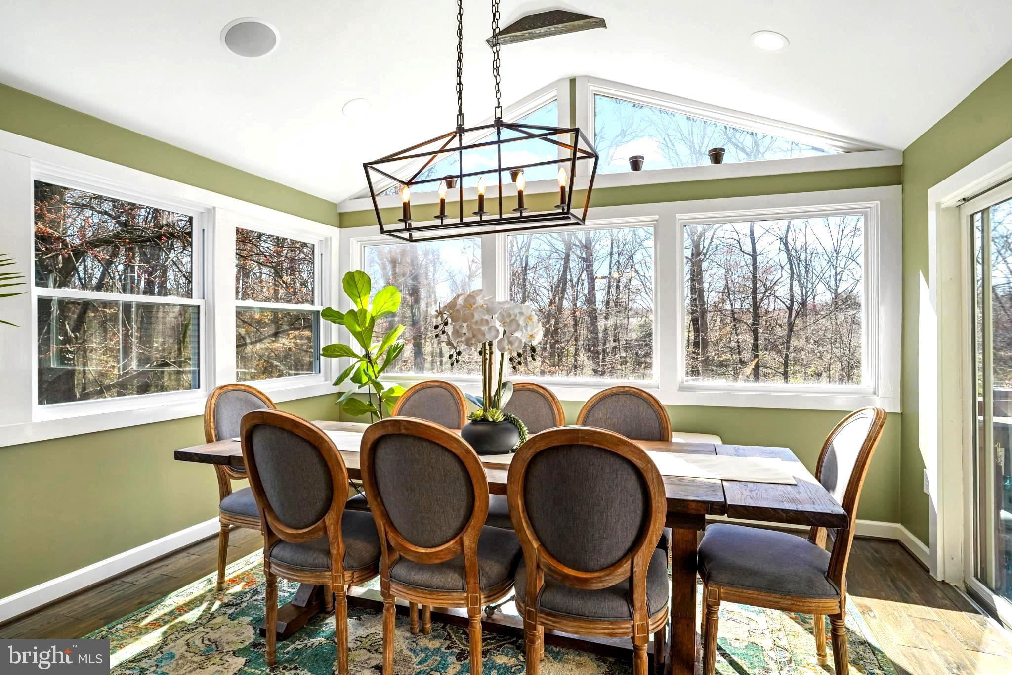 9036 Brook Ford Road Burke, VA 22015 - Photo 13 of 40 a dining room with furniture and window