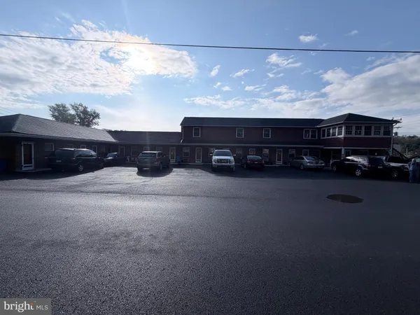 a view of car parked in parking lot