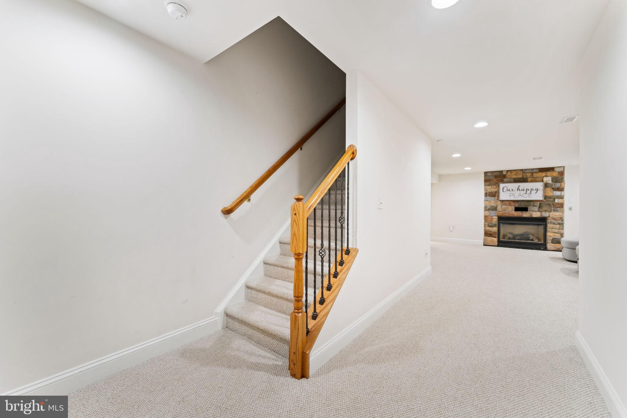 2411 Grand Oaks Court, Unit 30 Abingdon, MD 21009 - Photo 32 of 45 a view of a hallway with staircase