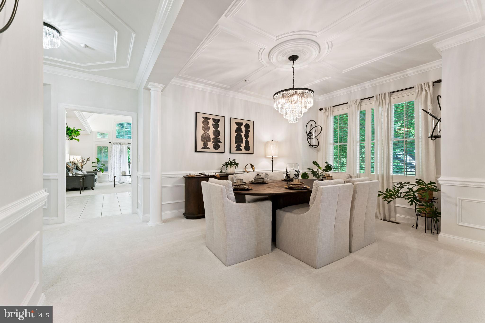 2411 Grand Oaks Court, Unit 30 Abingdon, MD 21009 - Photo 8 of 45 a view of living room with furniture and chandelier